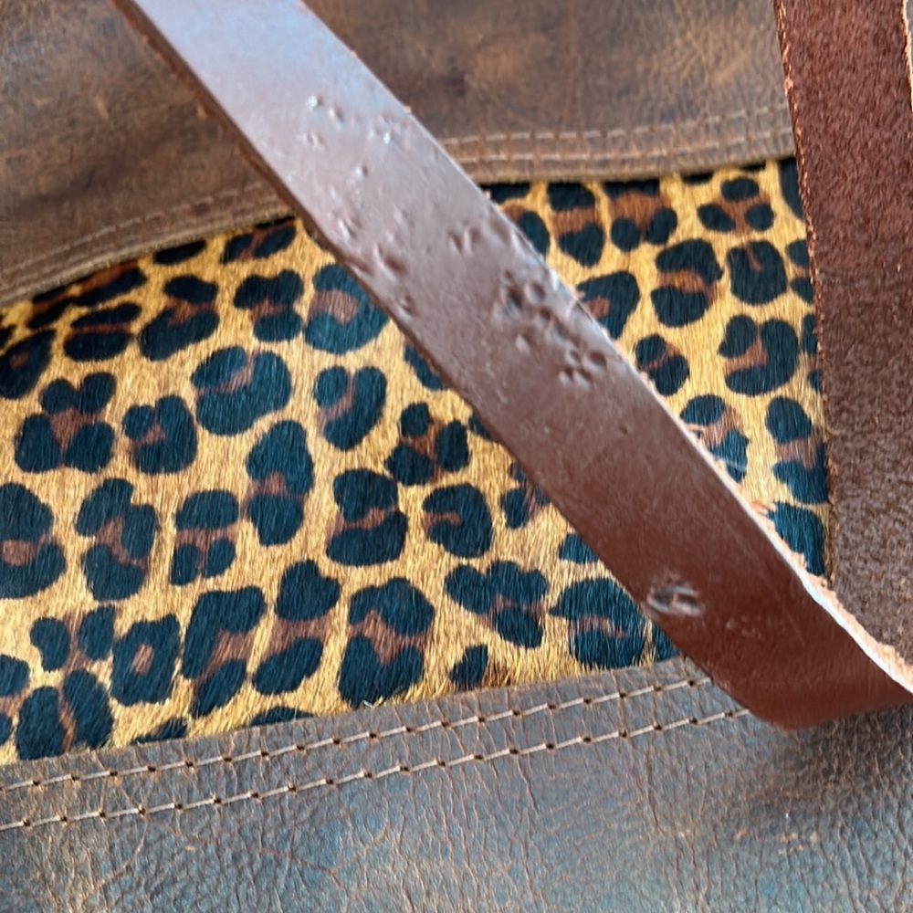 Hawks and Doves leather tote - Picture 7 of 7